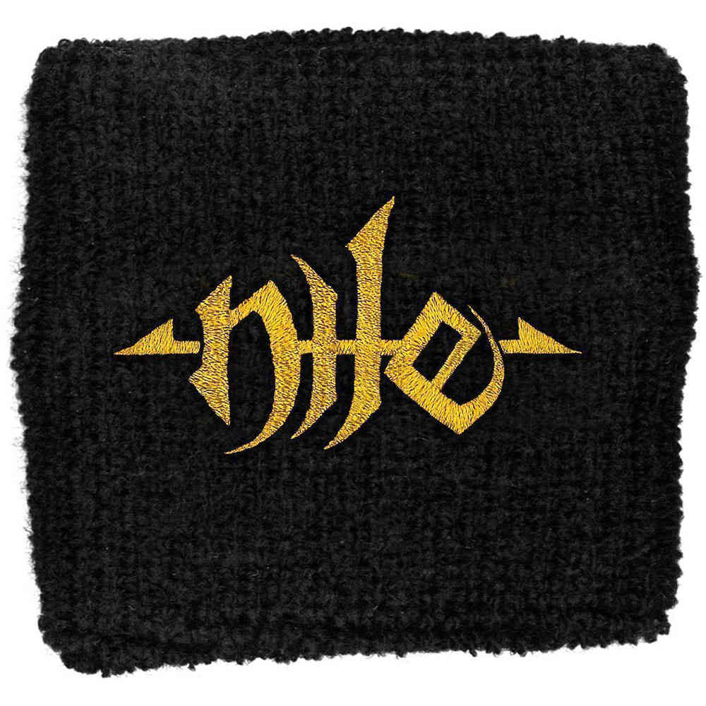Nile - Gold Logo Zweetband - Zwart